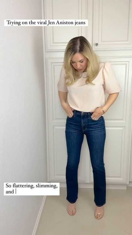 These jeans are so flattering!
They lift your booty and slim your hips. So worth the hype!
Run TTS, I’m in the 25
Spring Outfit Essential 
#ltkstyletip
#ltku
#LTKSeasonal 

#LTKshoecrush