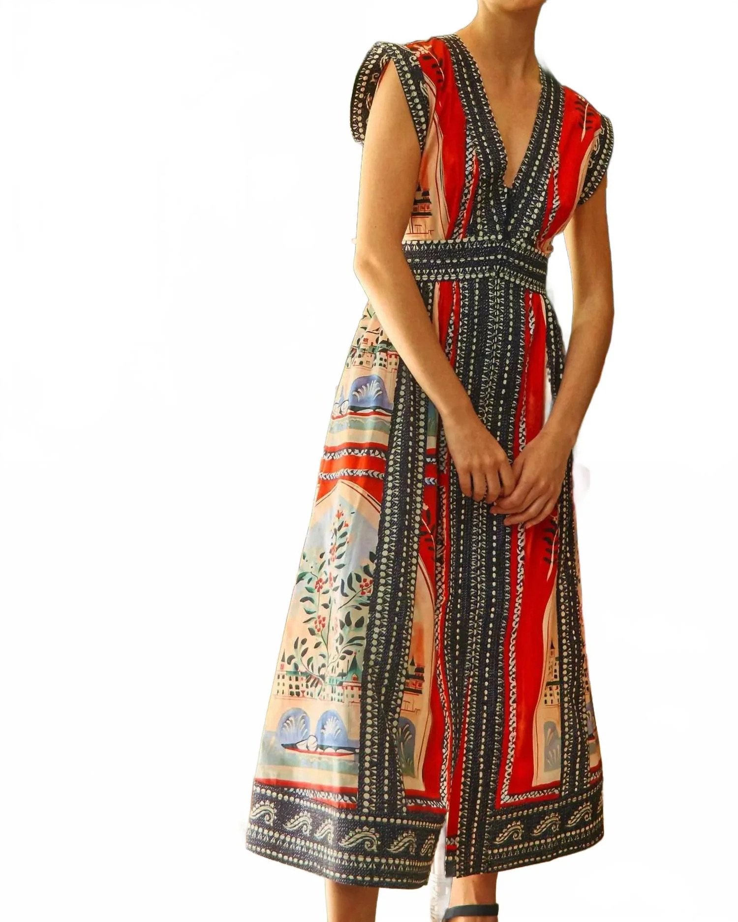 April Dress In Coastal Village | Shop Simon