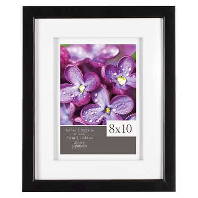 5" x 7" Frame Black - Gallery Solutions | Target