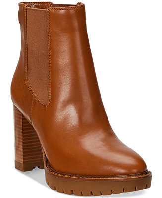 Lauren Ralph Lauren Women's Layne Dress Booties - Macy's | Macy's