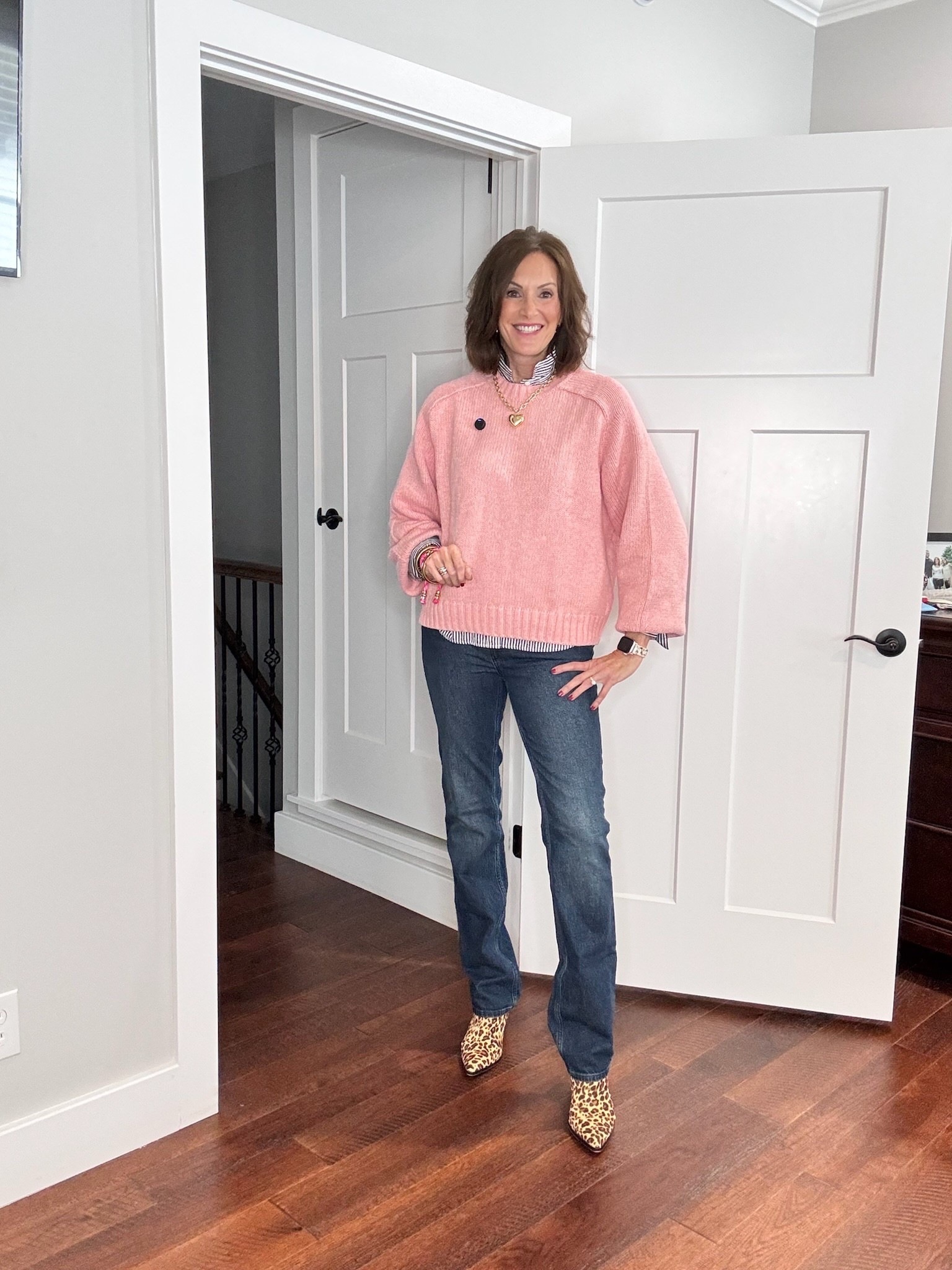 Chic everyday outfit! top is a medium/large, pants are size 6/8 and my shoes are a size 10.





Women’s fashion, outfit inspo, outfit ideas, what to wear for, fashion over 40, fashion over 50, fall outfit ideas, winter fashion, winter styles, winter outfits, winter outfit inspo, holiday styles, holiday outfits, holiday outfit inspo, holiday fashion, trending fashion, chic style

#LTKHoliday #LTKOver40 #LTKootd