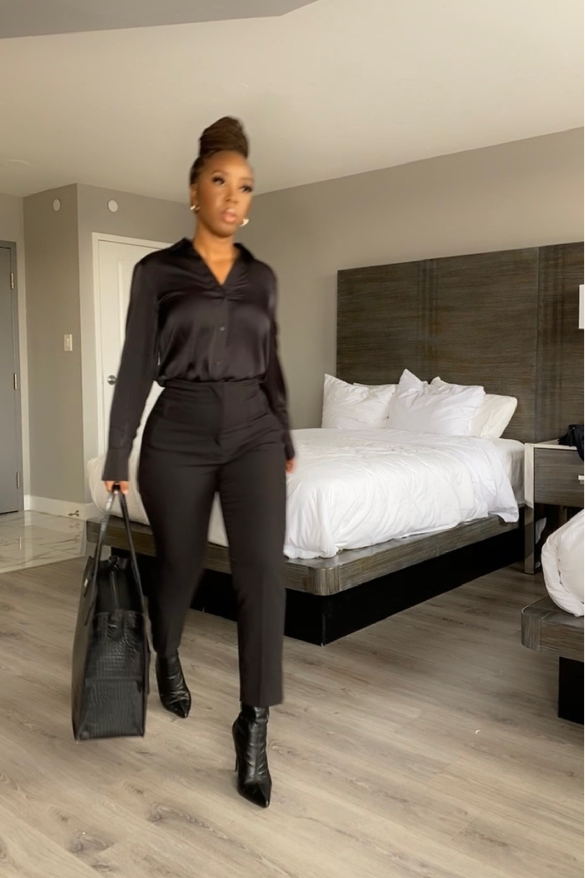 All black workwear outfit 

#LTKworkwear