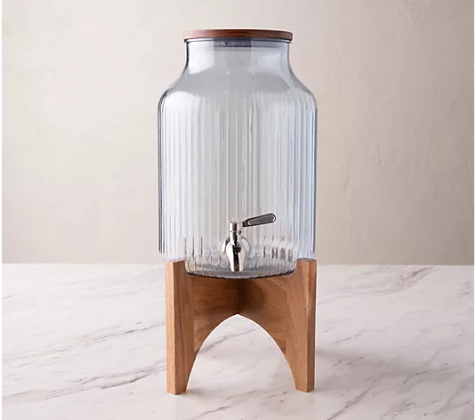 Home Reflections 1.85 Gallon Tritan Drink Dispenser - QVC.com | QVC