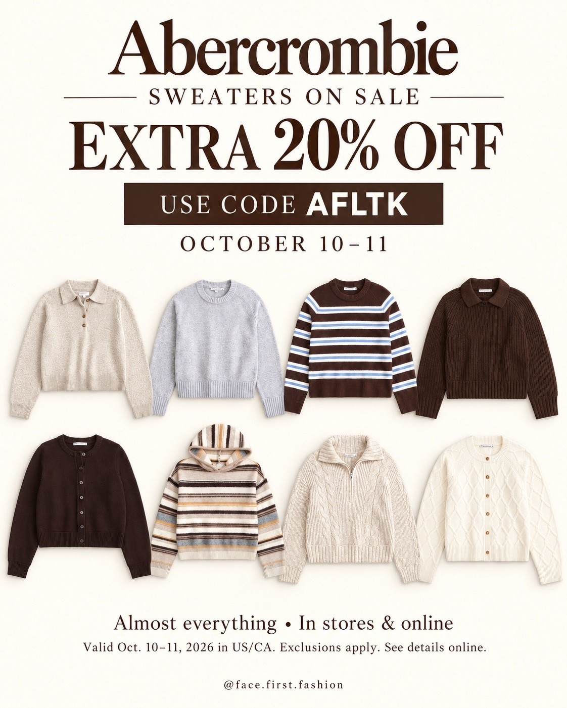Take advantage of this deal!!

#abercrombie #abercrombieXLTK