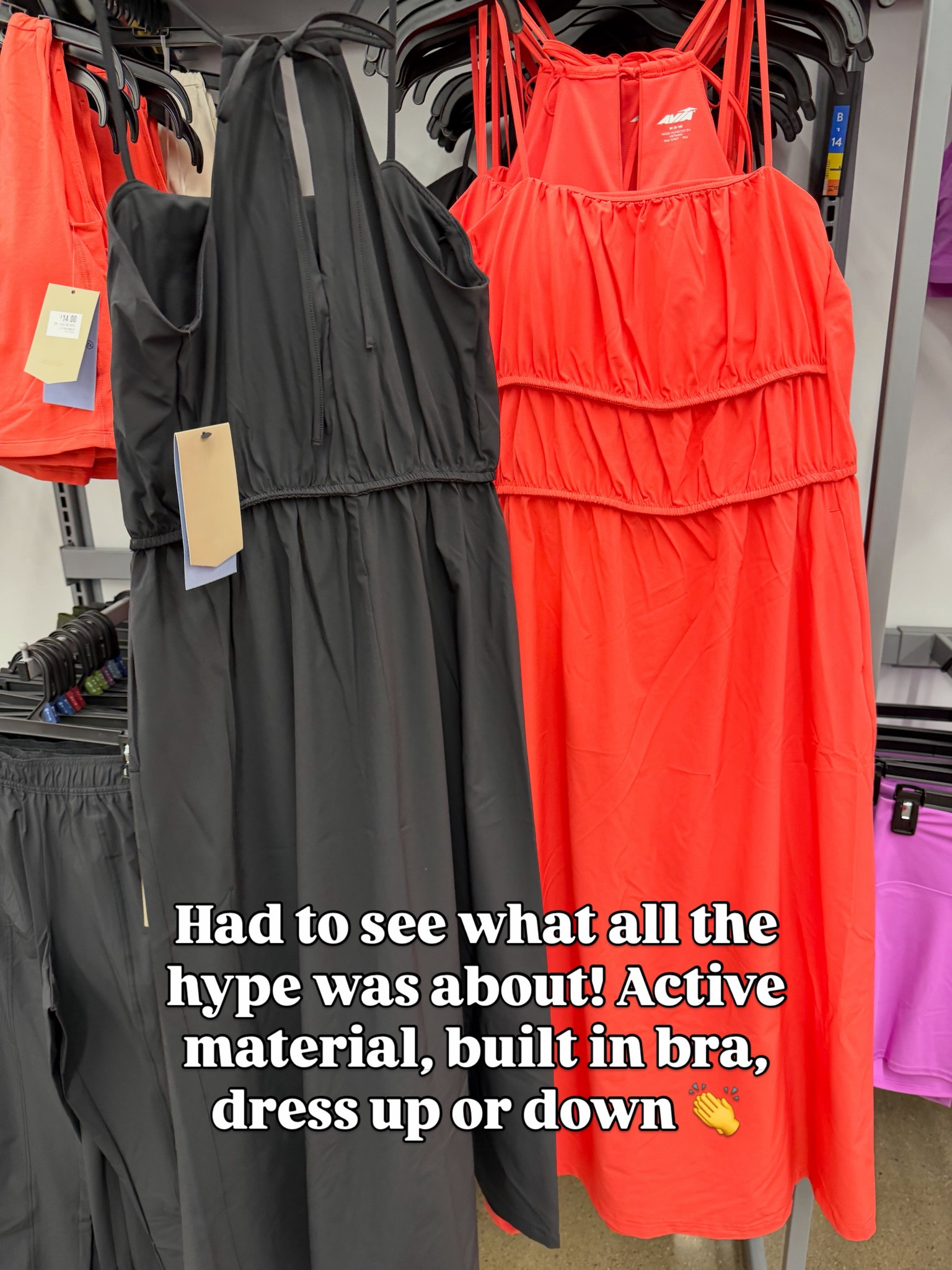 Athleisure dress everyone is loving because of the fabric and built in bra! Also the versatility, dress up or down. Fits tts, I’m a small. #walmartfashion