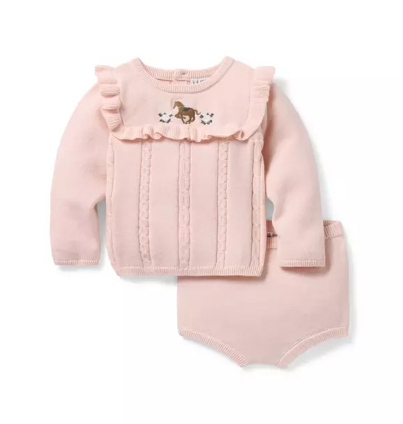 Baby Horse Matching Sweater Set | Janie and Jack