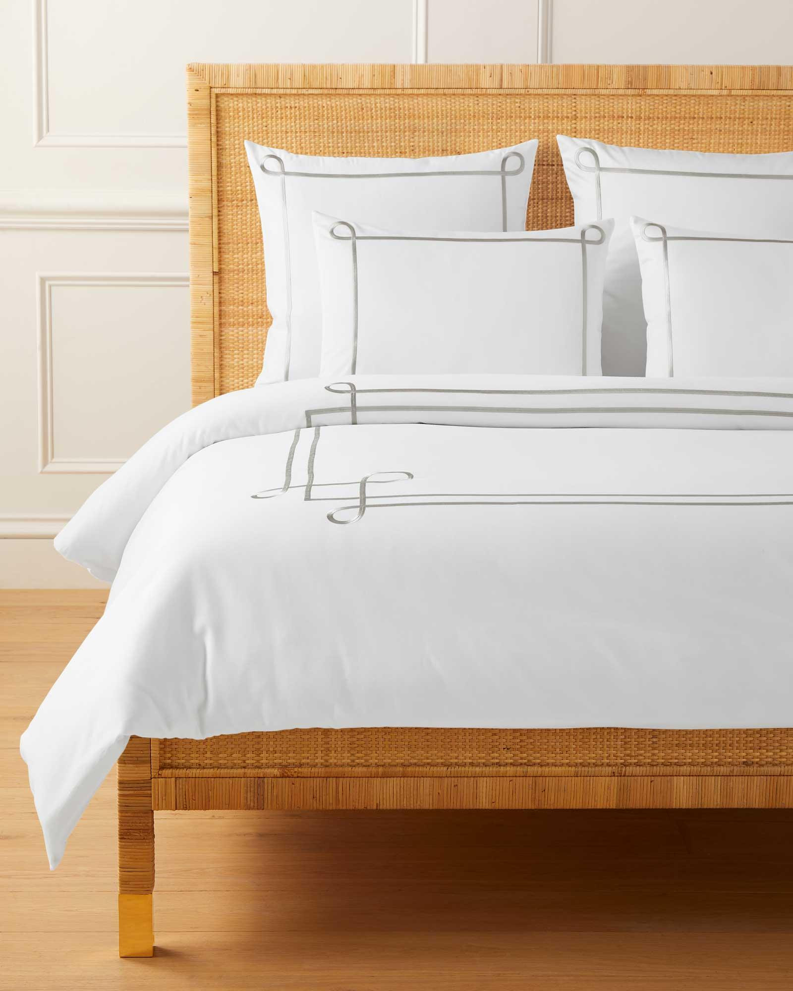 Southport Sateen Duvet Cover | Serena and Lily