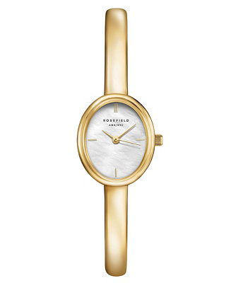 Bangle Women's Gold tone Stainless Steel Bracelet Watch 23.5mm | Macy's