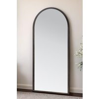 Dark Wood Full Length Arched Mirror 180x80cm | Debenhams UK
