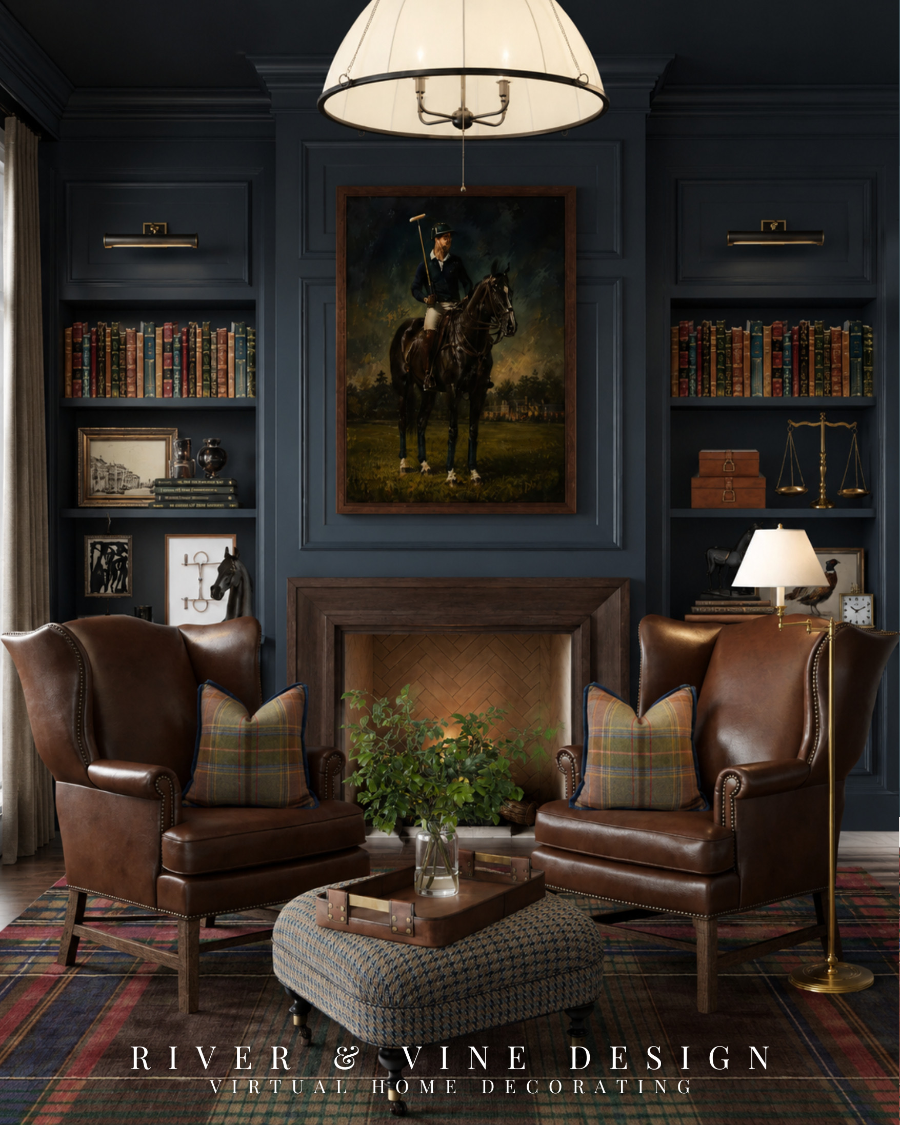 Same room, two paint colors — and the entire mood changes.

The navy feels crisp, dramatic, and tailored. The green feels warmer, softer, and more heritage-inspired. This is exactly why I always think about paint in relation to the furniture, wood tones, metals, art, and textiles already in the room.

Paint is not just a backdrop. It changes how every finish reads.

Which one would you pick for this room — navy or green?

Follow for more layered, classic decorating ideas and real design decision-making.

I may receive a commission when you purchase through my links, at no cost to you. 

 #LTKHome
