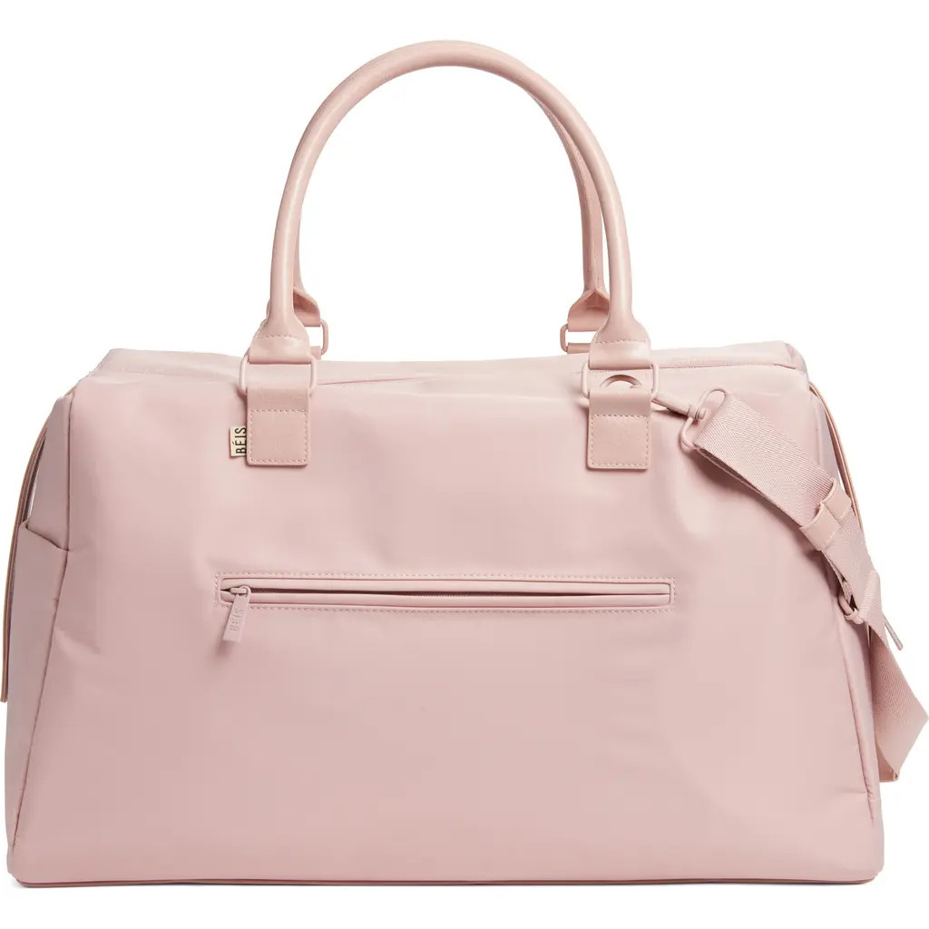 Béis Commuter Duffle Bag in Atlas Pink at Nordstrom | Nordstrom
