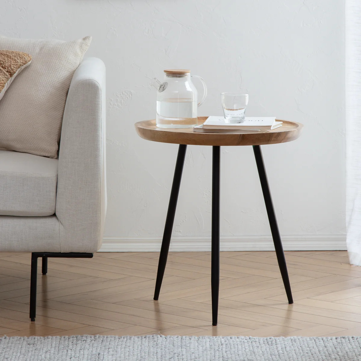 Castiglia Solid Wood Tray Top End Table | Wayfair North America