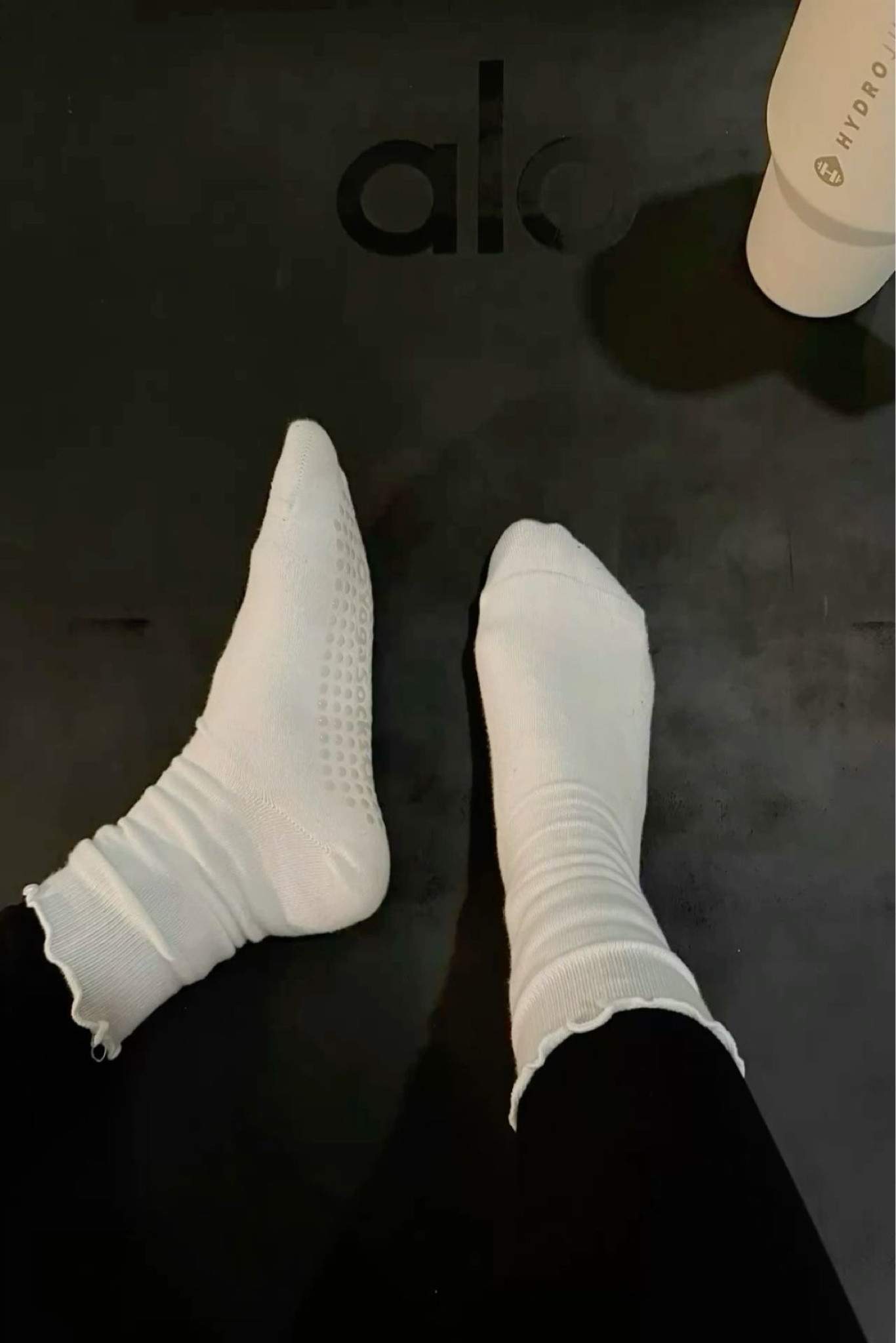 Best grippy socks for barre/pilates
My favorite Amazon grippy socks for barre! They are tight so they don't slide around on your feet and the ruffle details is SO cute!
...
Fitness, gym socks, ankle socks, crew socks, ruffle socks, barre socks, Pilates socks, workout socks, workout essentials, alo yoga, yoga mat, alo, hydrojug, leak proof water bottle, water tumbler, fitness gifts, gym girlie

#LTKActive #LTKFitness #LTKSaleAlert