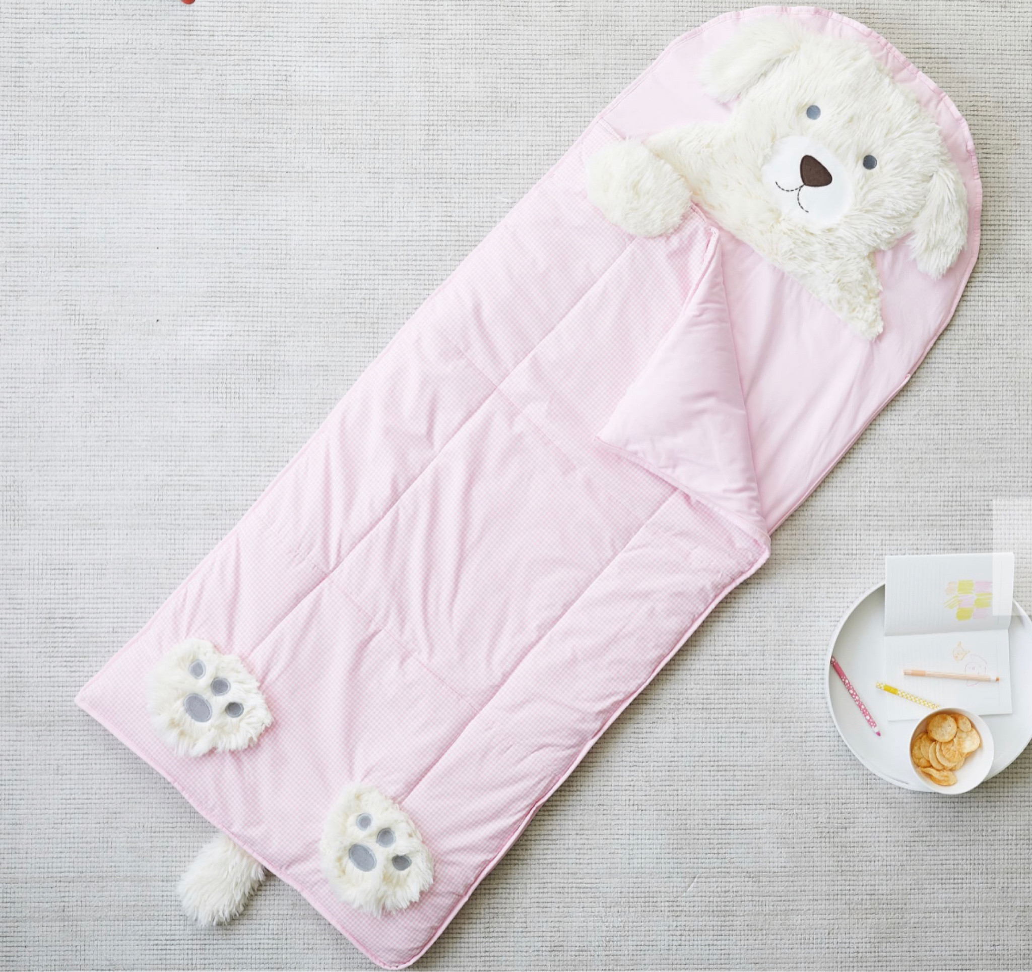 Thought this was the perfect t nap May for Iris because it’s pink and the fluffy bear looks just like her pup and best friend, Jack! 

I told her Jack would be there at preschool every day to take a nap with her at nap time. 🥹💤

I think she believes me. 

#LTKkids #LTKBacktoSchool #LTKfamily