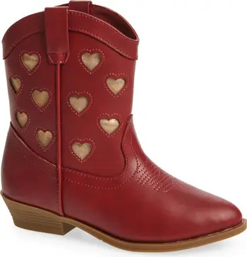 Tucker + Tate Kids' Cade Heart Western Boot | Nordstrom | Nordstrom