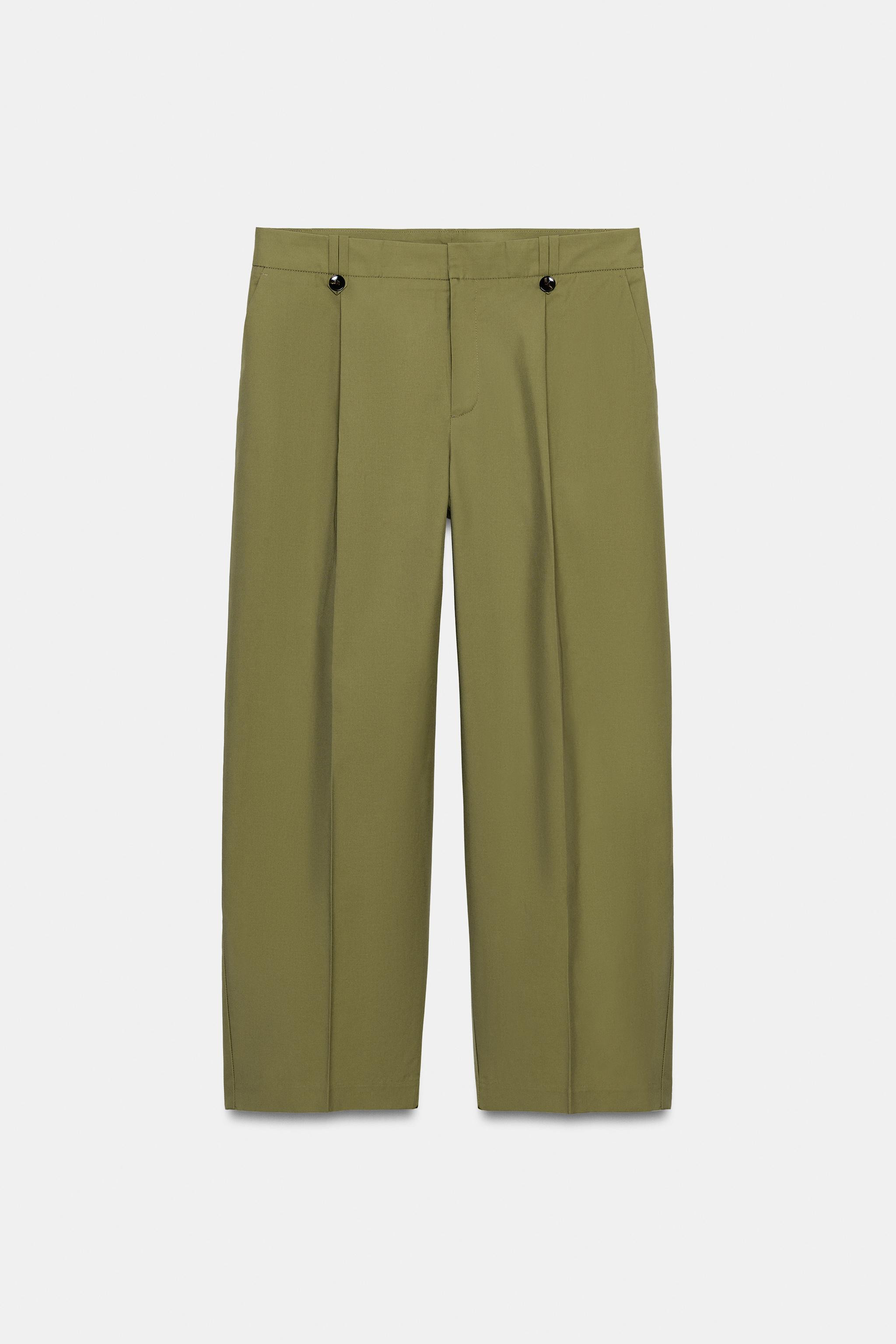 STRAIGHT LEG CHINO PANTS | Zara Canada