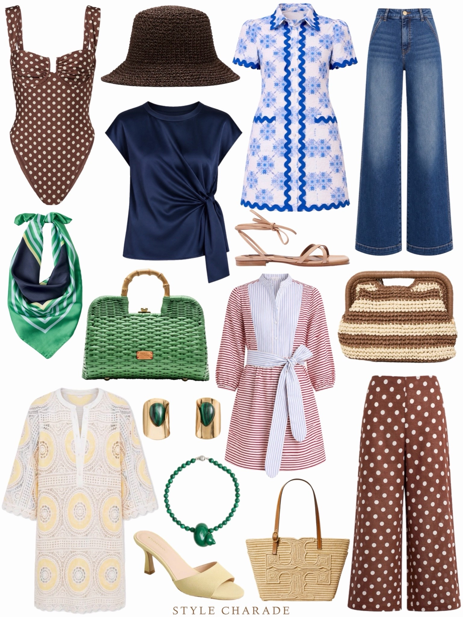 Sunday charades featuring casual workwear outfits, summer dresses, vacation outfits, swimsuits and vacation dresses.

#LTKootd #LTKSeasonal #LTKSwim