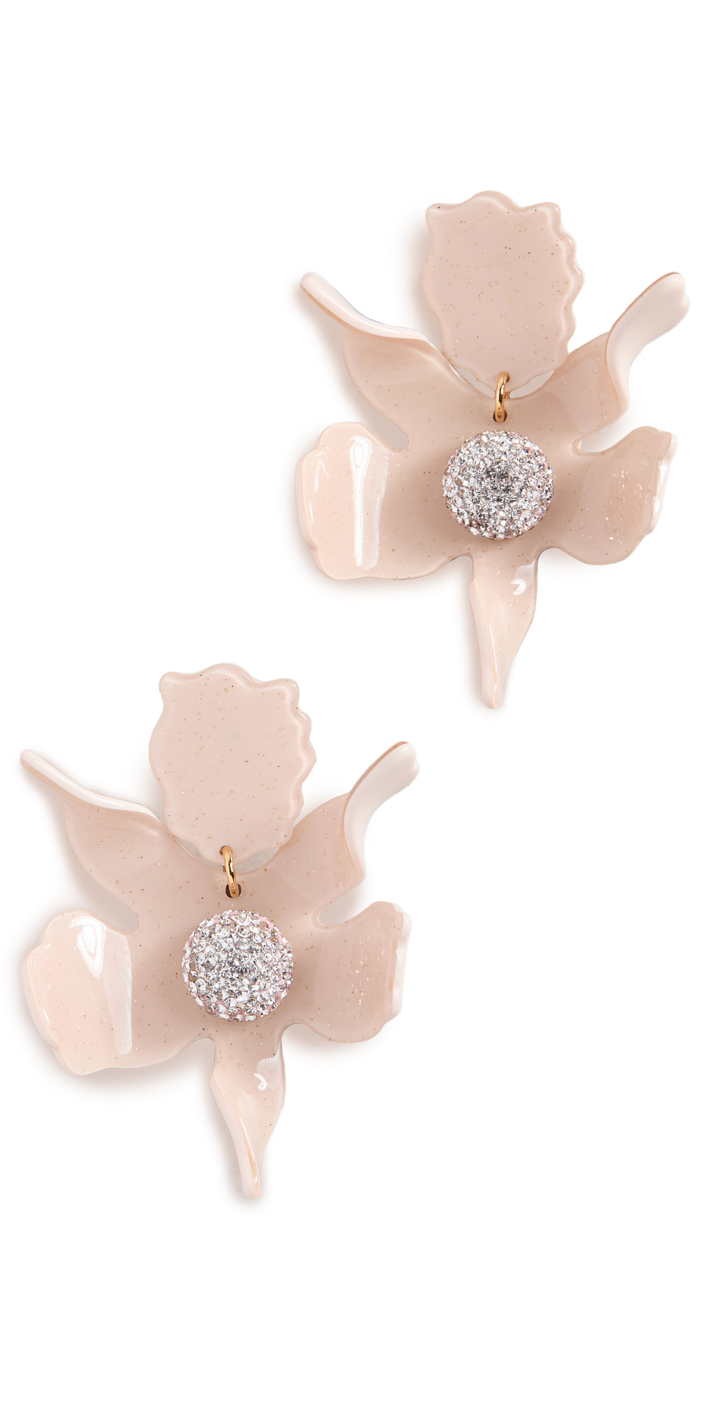 Lele Sadoughi Crystal Lily Earrings | Shopbop