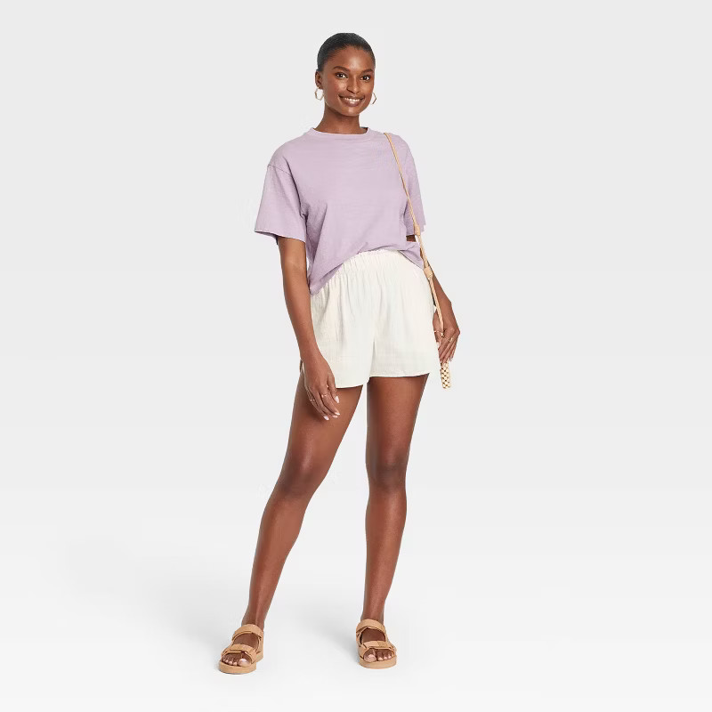 Women's Short Sleeve Boxy T-Shirt - Universal Thread™ | Target