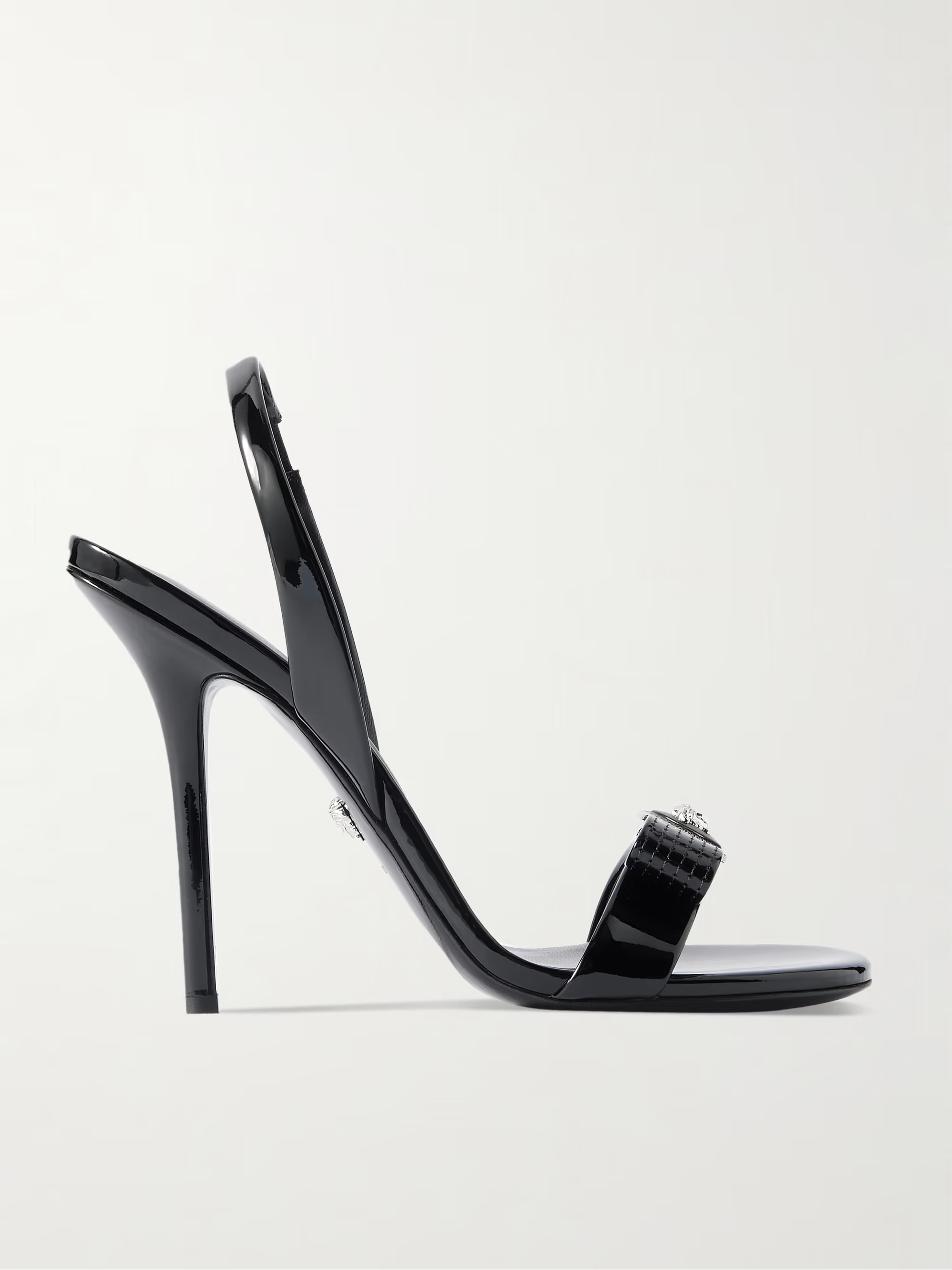 Opera embellished patent-leather slingback sandals | NET-A-PORTER (UK & EU)