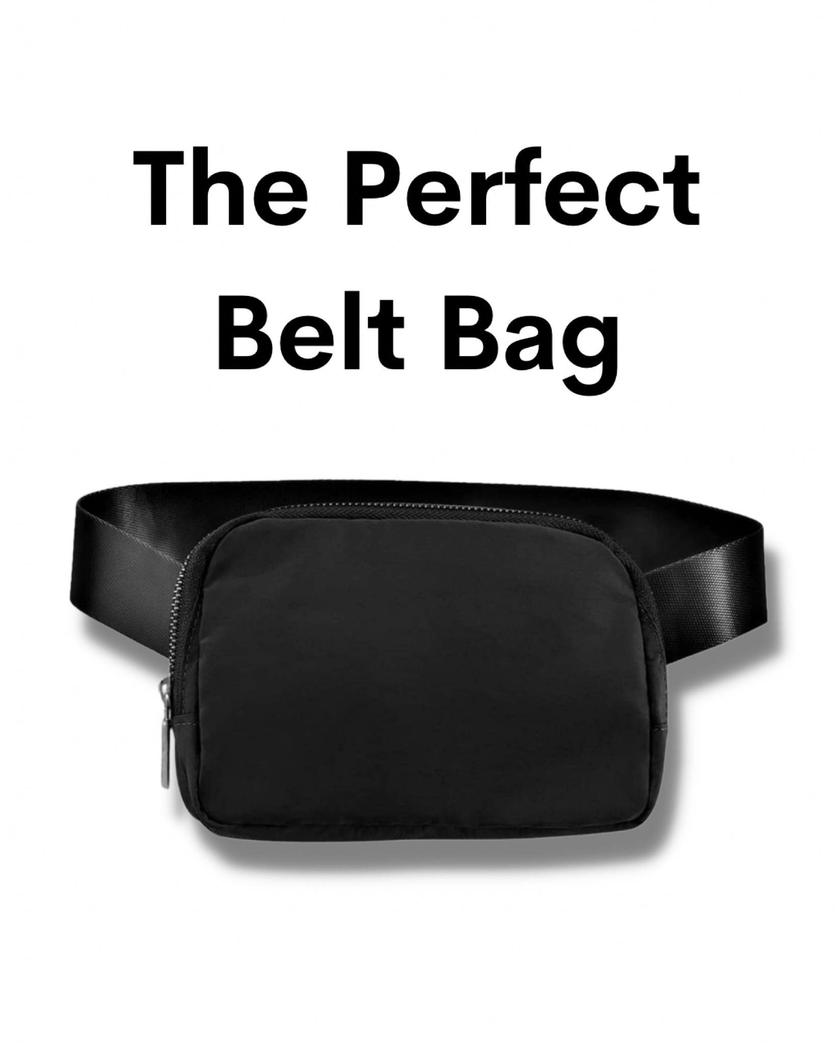The perfect belt bag for Disneyland and travel. It’s a $15 LuluLemon dupe and I’m convinced I need one in every color ♥️ #beltbag #lululemon #dupe #blackbtbag #fannypack #travel #travelnecessities #musthavetravel #amazonfavorites 

#LTKstyletip #LTKtravel #LTKunder50
