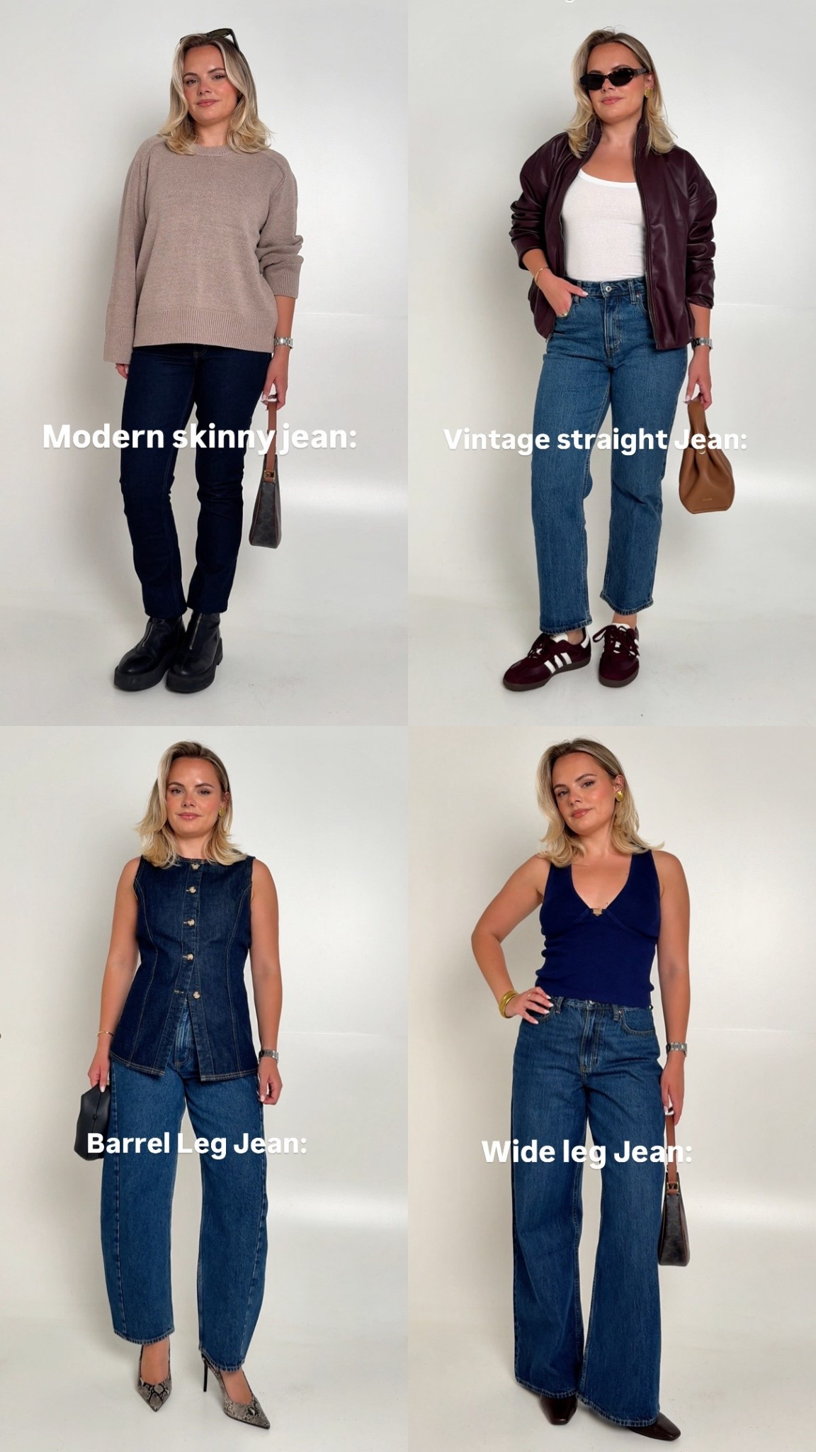 Styling guide for denim ❤️ Wearing all Abercrombie and the code AFEMMAN gets you 15% further off ❤️ ad 