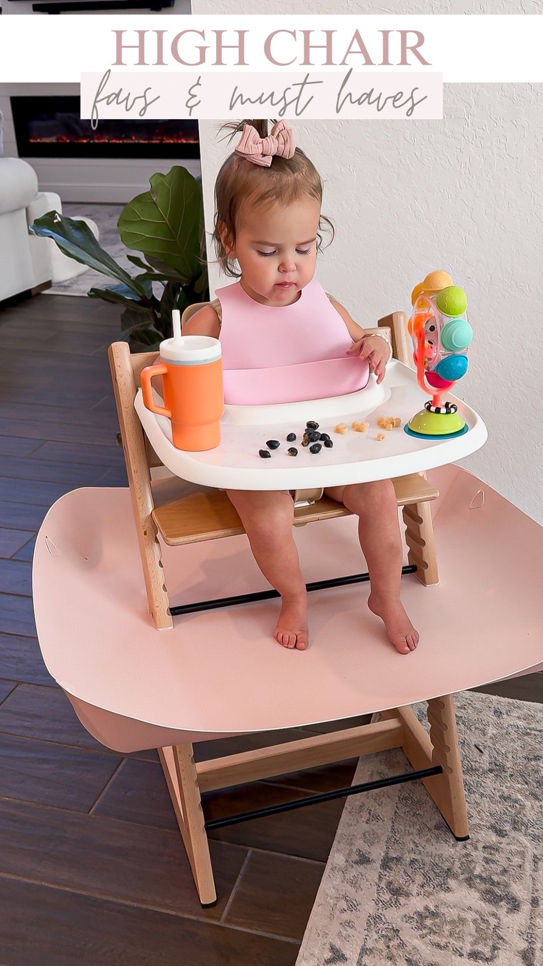 Did some upgrades on our highchair with a new catchy and suction solver sticker for the tray! Plus linked up my fav bins, plates & cups for my one year old we love! 

#LTKBump #LTKKids #LTKBaby