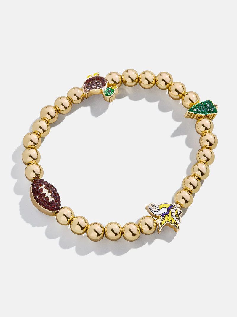 NFL Pisa Charm Bracelet - Minnesota Vikings | BaubleBar