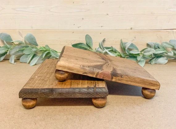 Rustic Farmhouse Table Riser  Distressed Wooden Riser  | Etsy | Etsy (US)