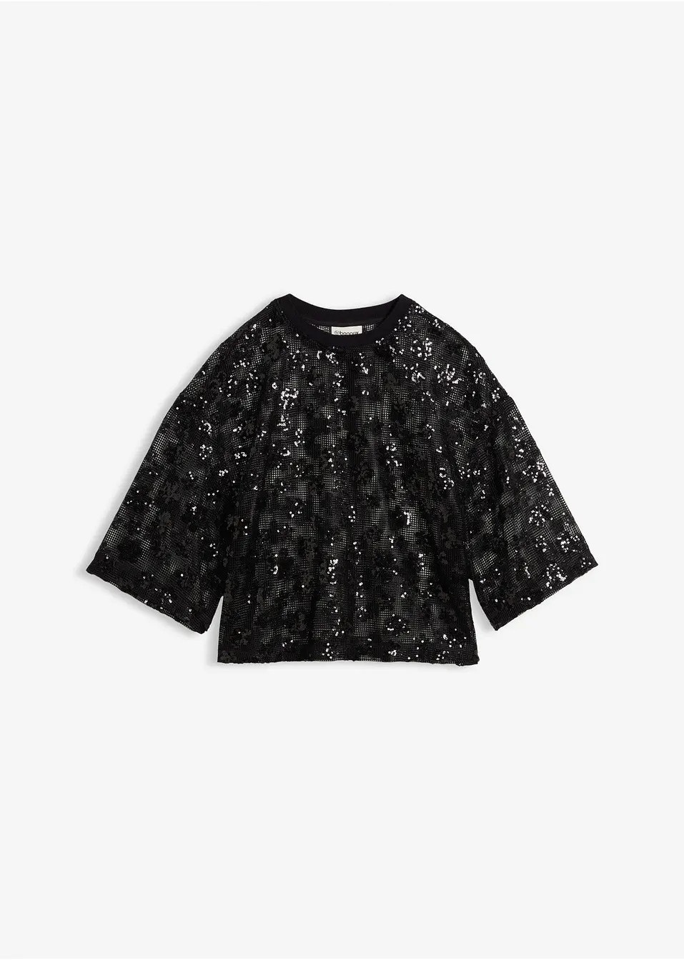 Blouse ample avec sequins | Bonprix FR
