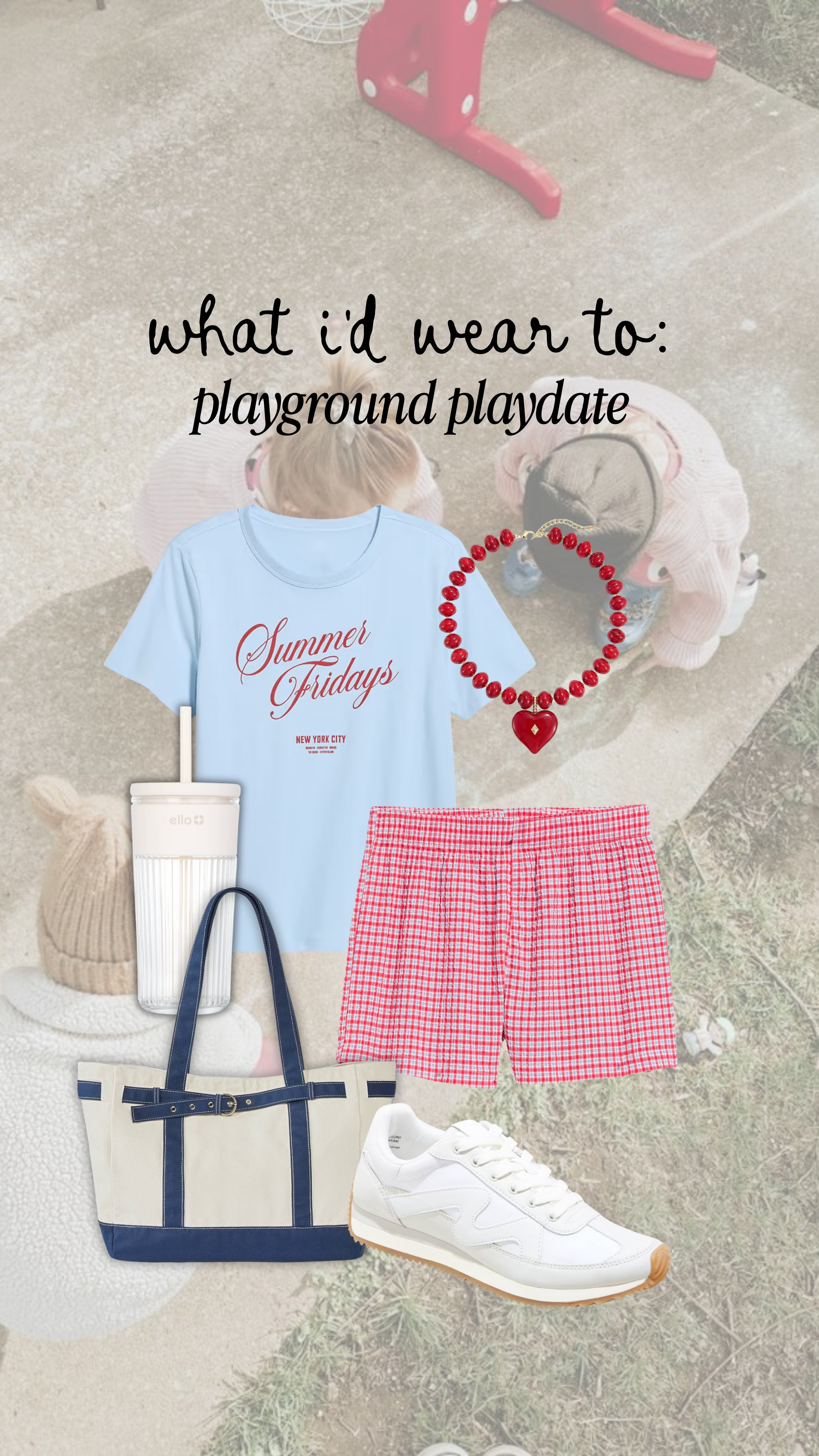 What I'd wear to a playground playdate! This tote fits all of my mom essentials and is super practical!

anti-pooch outfits, busy mom outfits, midsize fashion 

 #LTKootd #LTKmomlife #LTKMidsize