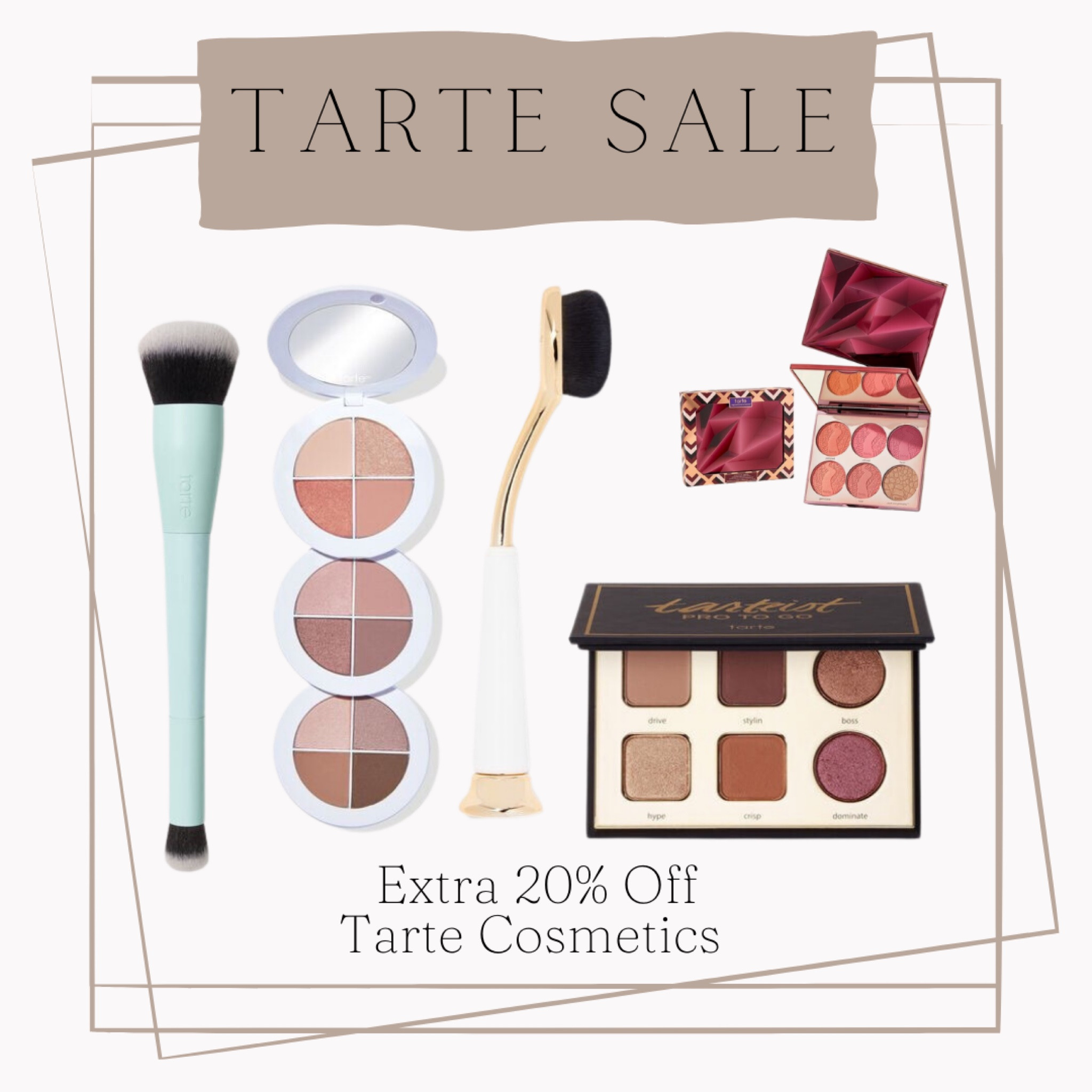 What’s in my cart from Tarte’s warehouse sale going on now! 

#LTKsalealert #LTKunder50 #LTKbeauty