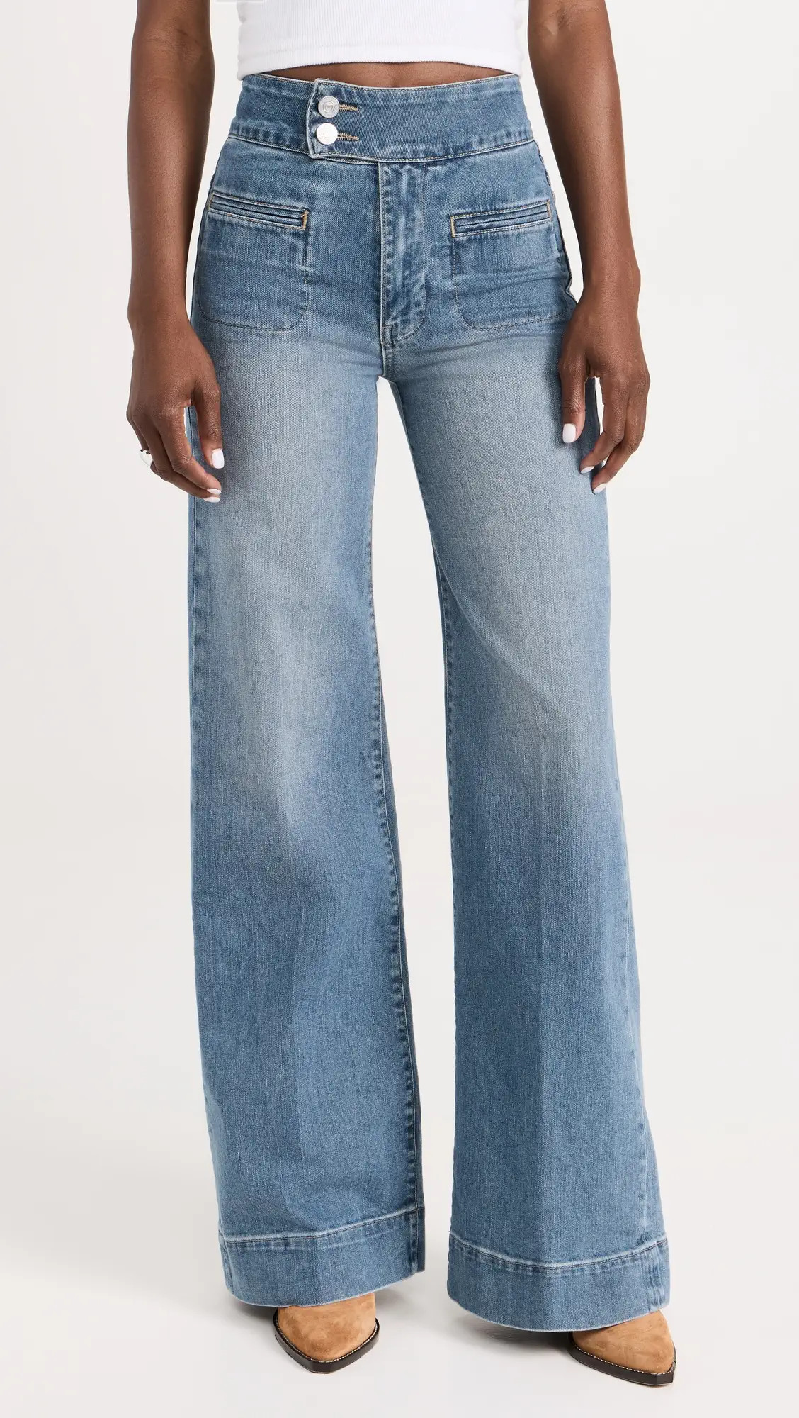 FRAME Le Hardy Wide Leg Jeans | Shopbop | Shopbop