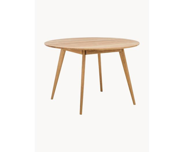 Runder Esstisch Yumi aus Eichenholz, Ø 115 cm | Westwing EU