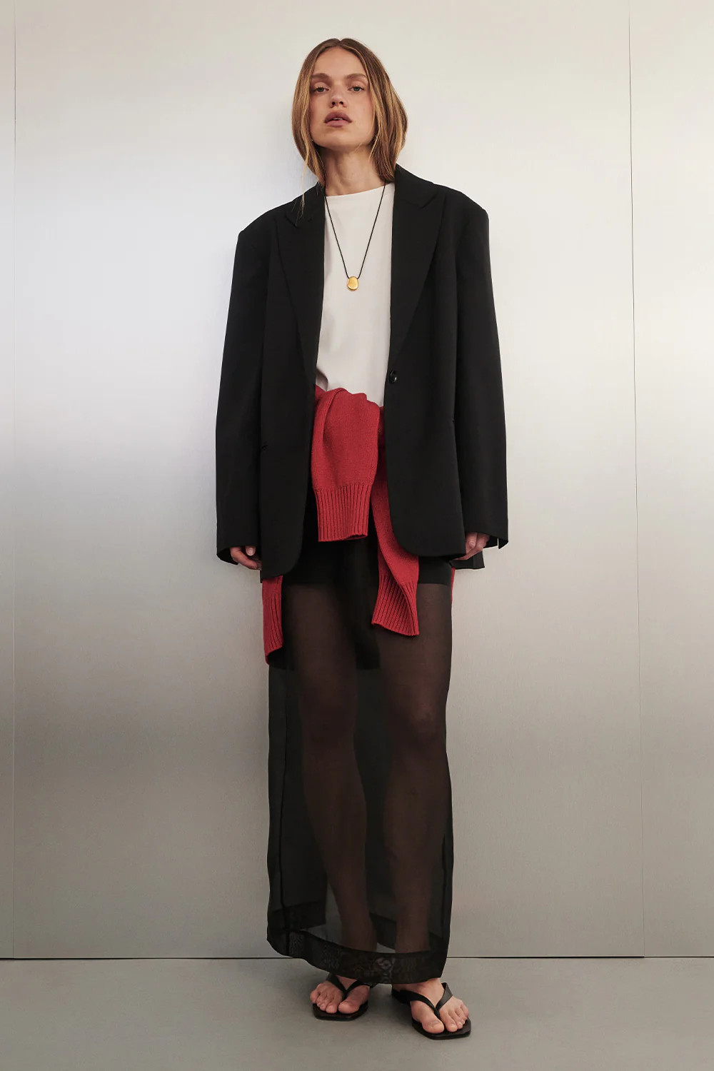 Harley 2.0 Black Oversized Blazer | DISSH