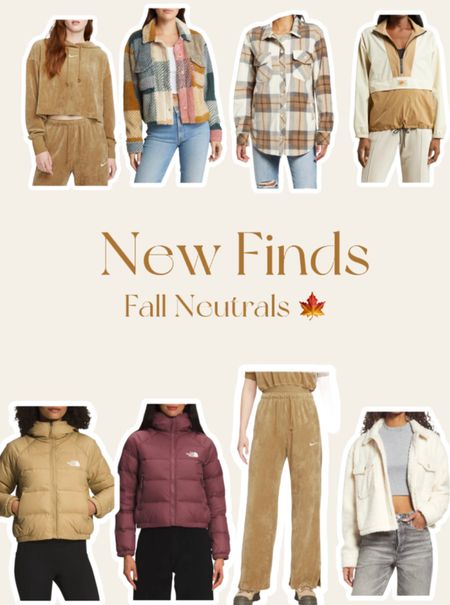 Nordstrom Finds 🍁🍂 
Found a similar jacket to the sold out abercrombie cropped sherpa ! And they have a chocolate brown option & pink plaid 🔥 Some super cute fall themed nike options &&& This muted rose & tan northface ! 

#LTKSeasonal #LTKstyletip #LTKHoliday