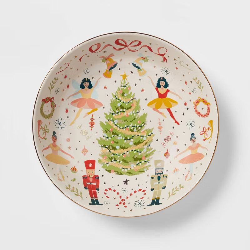 100oz Stoneware Conversation Serving Bowl - Threshold™ | Target