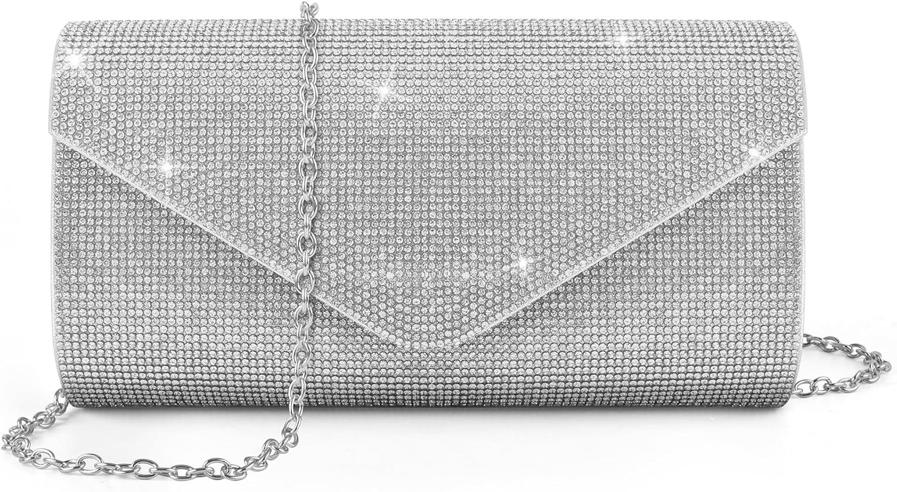 PACETAP Rhinestone Clutch Purses for Women, Sparkly Glitter Evening Bags Handbag Crossbody Bag fo... | Amazon (US)