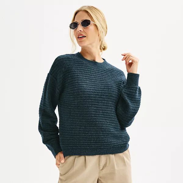 Women's Sonoma Goods For Life® Balloon Sleeve Pullover Sweater | Kohl's