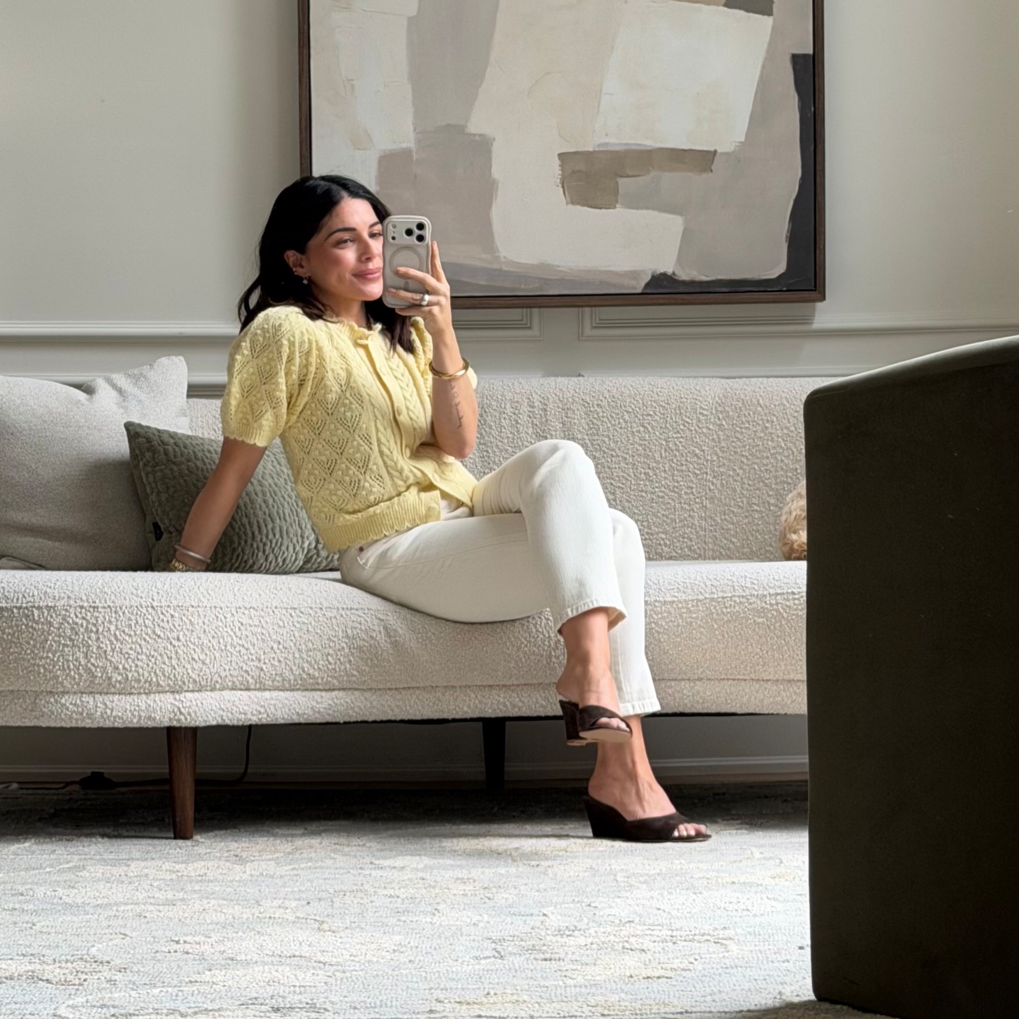 Top - xsmall
Jeans - size 25 

#LTKpetite #LTKcanada #LTKjeans