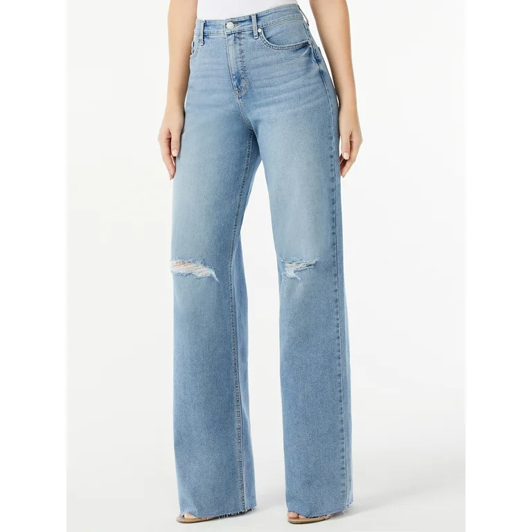 Sofia Jeans by Sofia Vergara Women's Super High Rise Palazzo Jeans | Walmart (US)