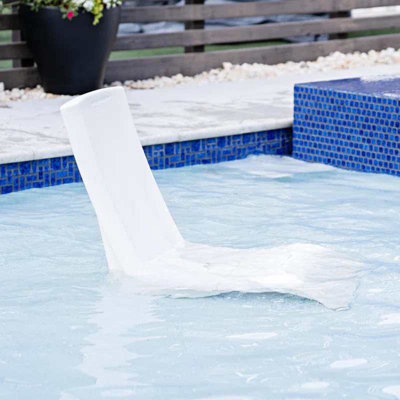 Step2 White Vero In-Water Pool Chair and Patio Lounger & Reviews | Wayfair | Wayfair North America