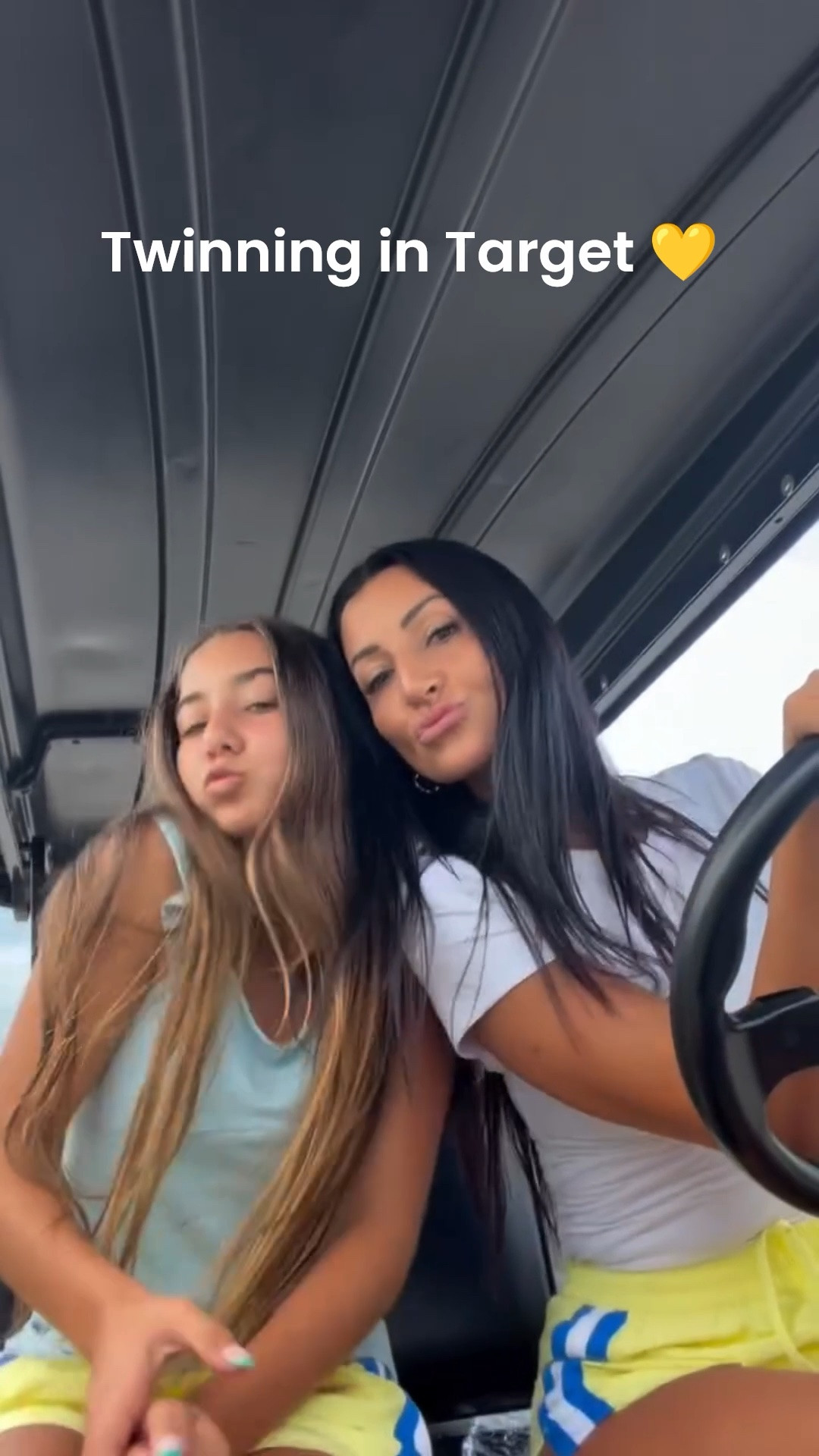Summer Love = Golf Cart Rides with mom 
•
•
•
#real #momanddaughter #motherdaughter #besties #summerrides