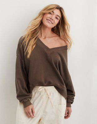 Aerie House Party Sweatshirt | American Eagle Outfitters (US & CA)
