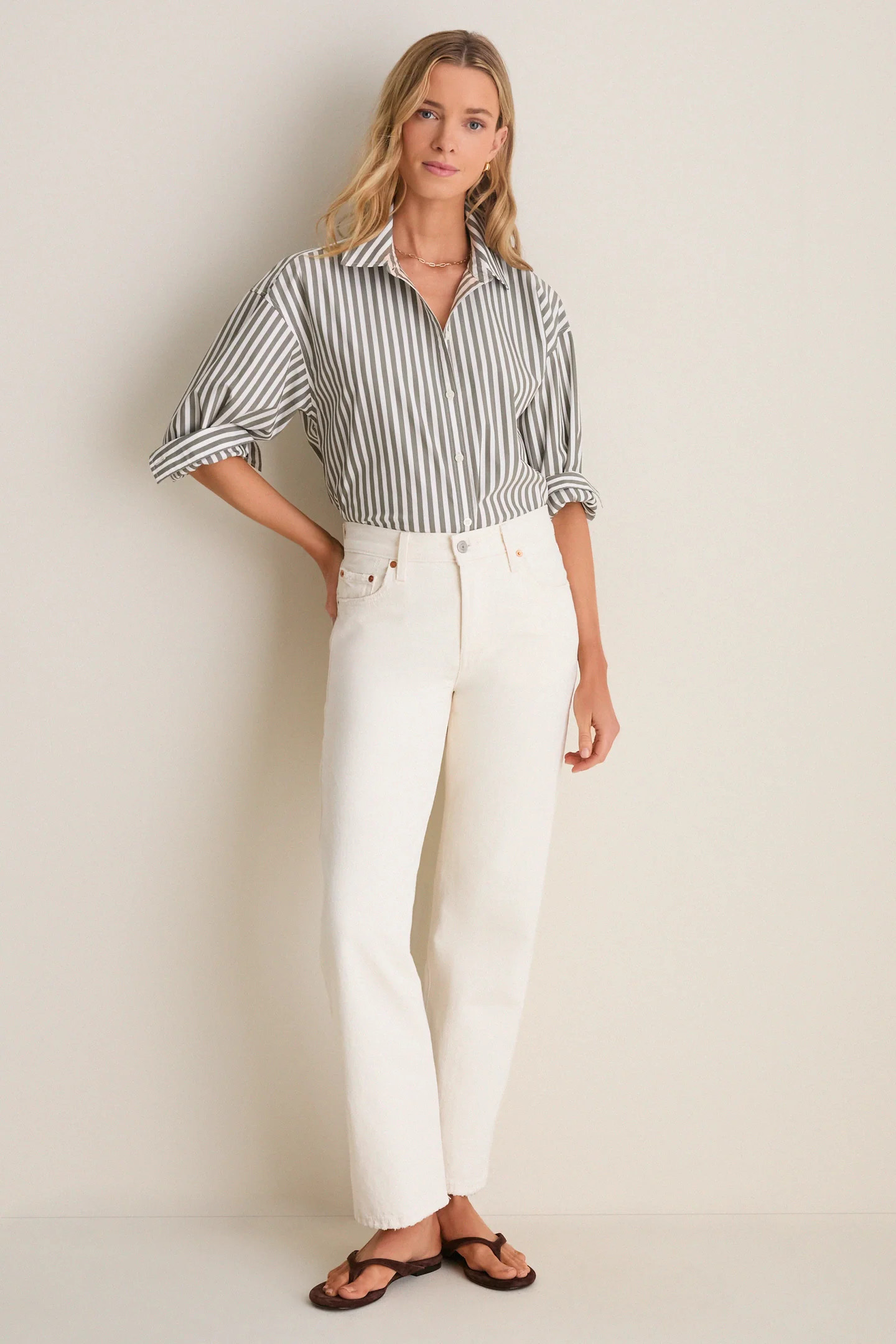 Salted Caramel Stripe Wexler Button Down | Tuckernuck (US)