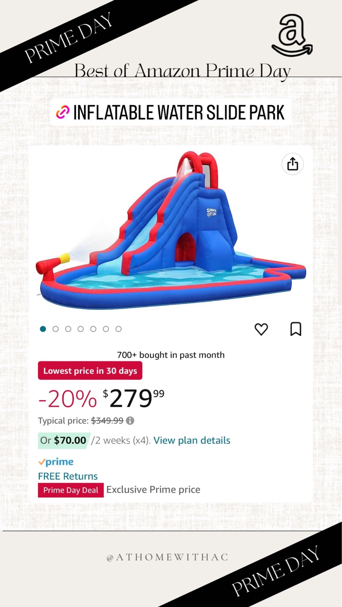 Inflatable water slide park 

#LTKfamily #LTKxPrimeDay #LTKhome