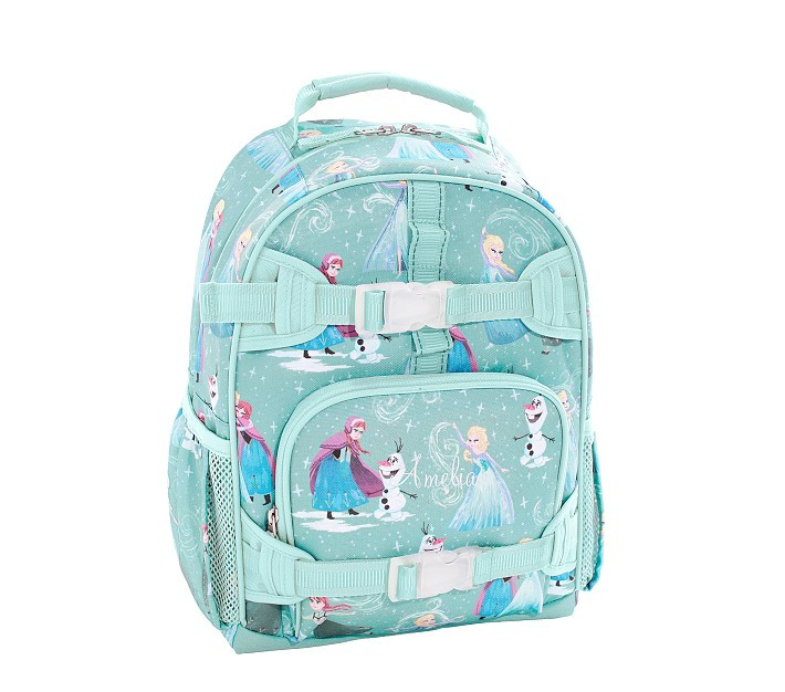 Mackenzie Aqua Disney Frozen Backpacks | Pottery Barn Kids