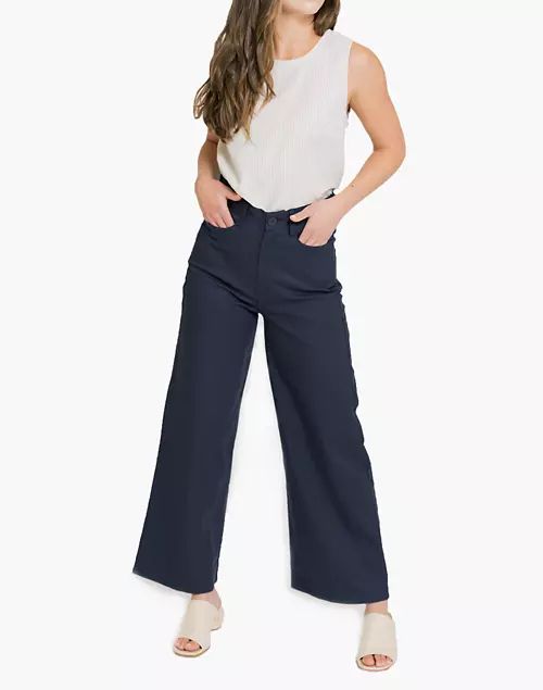 Madewell x LAUDE the Label High-Rise Wide-Leg Pants | Madewell