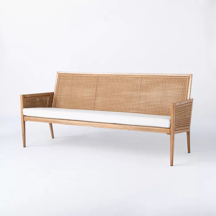 Benmore Wicker & Metal Patio Sofa - Threshold™ designed with Studio McGee | Target