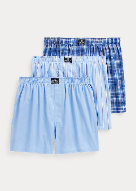 Cotton Boxer 3-Pack | Ralph Lauren (UK)